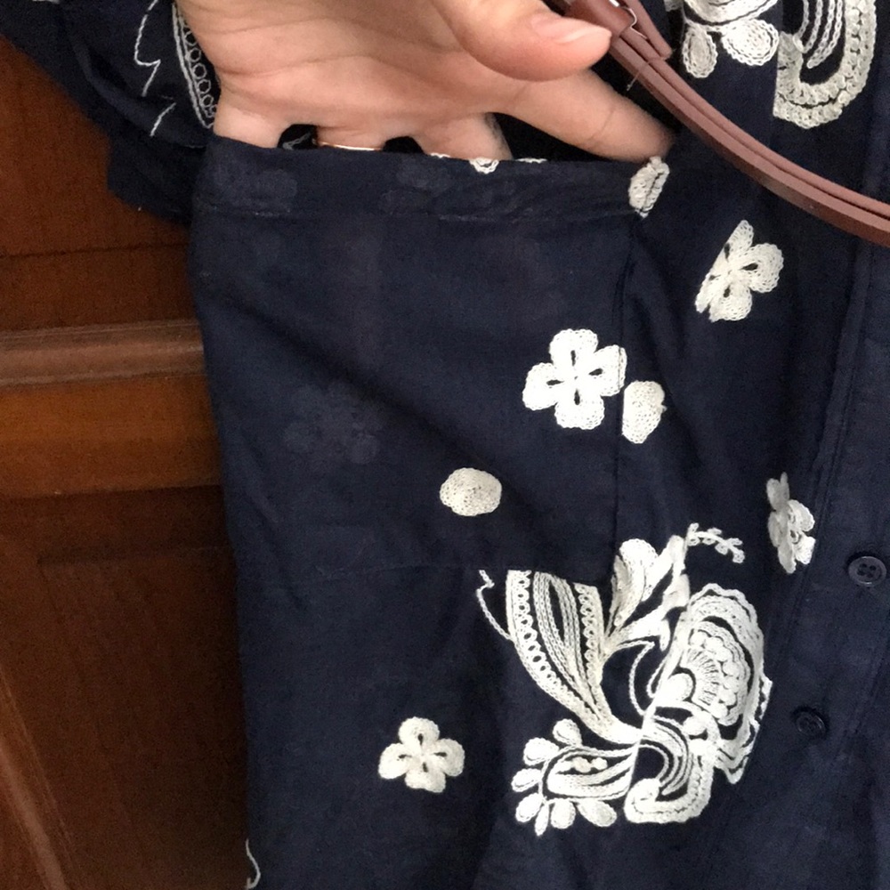 Navy Fall dress - Picture 3 of 7